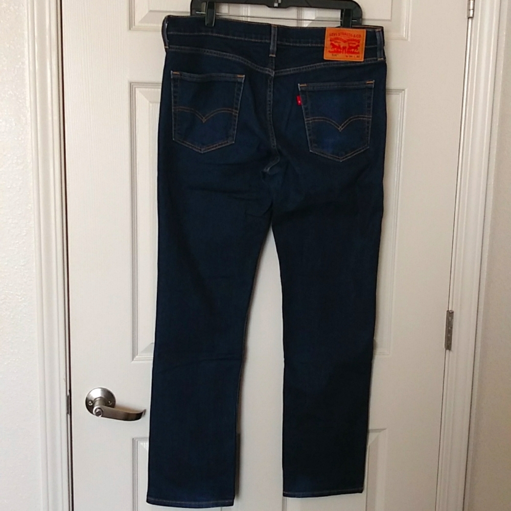 Levi's 514 Men's Jeans, SIZE 34x32, Color DARK BLUE